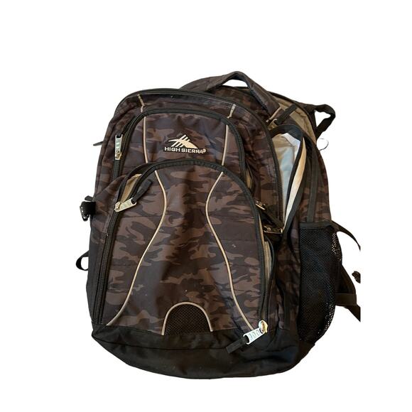 High Sierra Camo Computer Backpack - Picture 1 of 5
